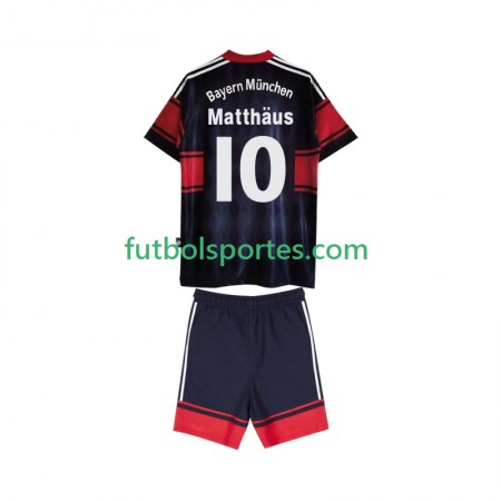 Camiseta Bayern de Múnich Matthas 10 1999 Retro Niño Primera Equipación 1997